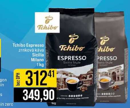 Tchibo Espresso zrnková káva Sicilia Milano 1kg
