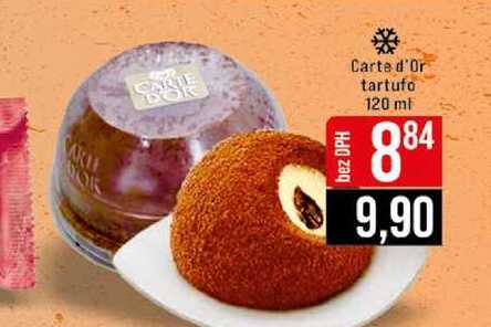 Carte d'Or tartufo 120 ml 