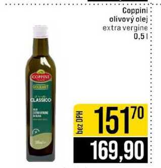 Coppini olivový olej extra vergine 0,5l