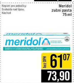 Meridol zubní pasta 75 ml