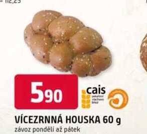 Vícezrnná houska 60g