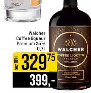 Walcher Coffee liqueur Premium 25% 0,7l