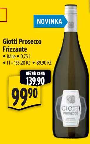 Giotti Prosecco Frizzante, 0,75 l
