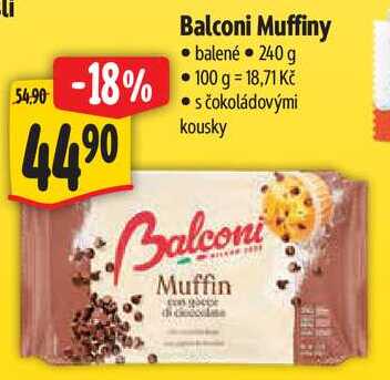 Balconi Muffiny, 240 g 