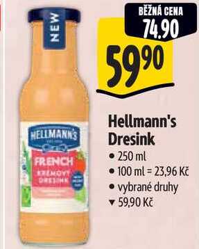 Hellmann's Dresink, 250 ml 