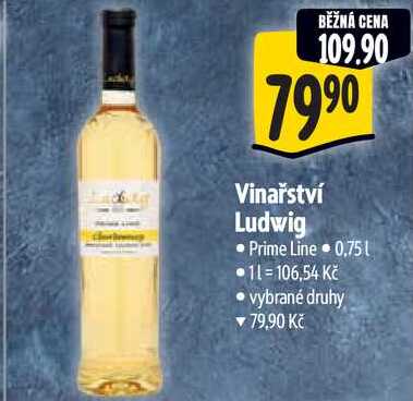 Vinařství Ludwig, 0,75 l