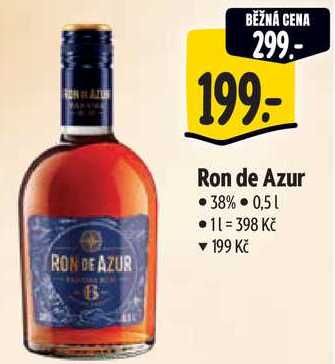 Ron de Azur, 0,5 l