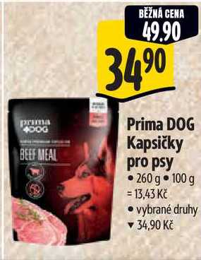 Prima DOG Kapsičky pro psy, 260 g