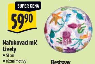 Nafukovací míč Lively