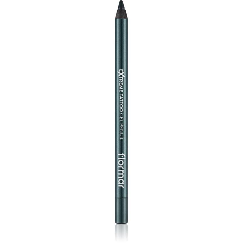 flormar Extreme Tattoo Gel Pencil voděodolná gelová tužka na oči odstín 03 Deep Green 1.2 g