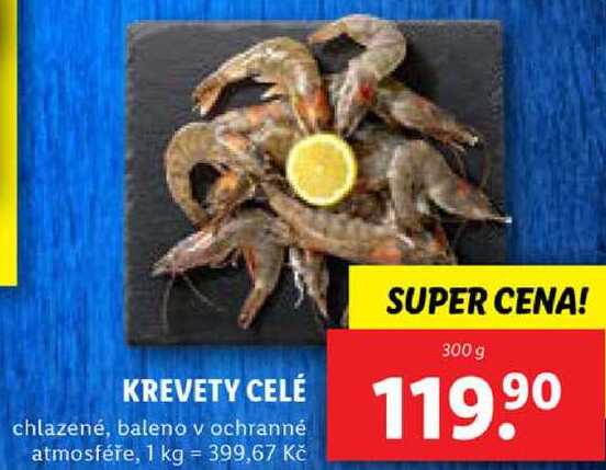 KREVETY CELÉ, 300 g