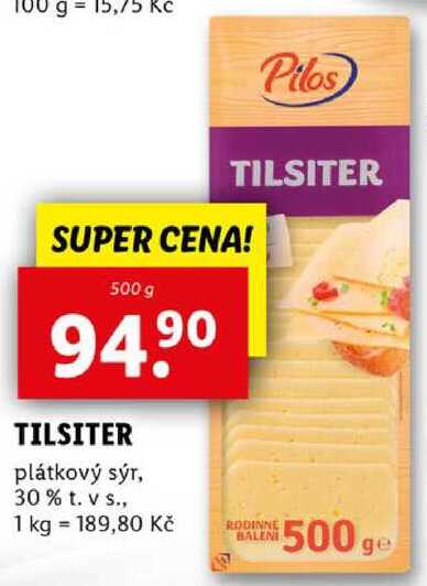 TILSITER, 500 g