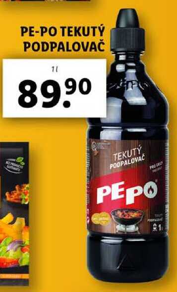 PE-PO TEKUTÝ PODPALOVAČ, 1 l