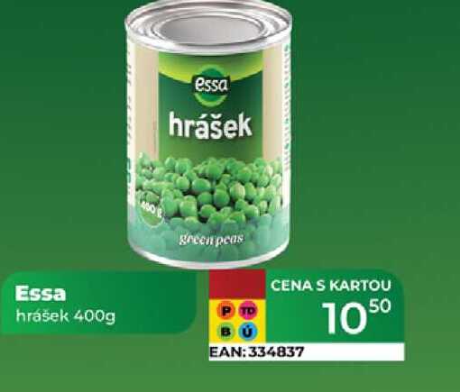 Essa hrášek 400g 