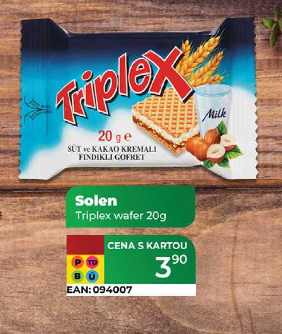 Solen Triplex wafer 20g 