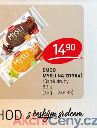 EMCO MYSLI NA ZDRAVÍ různé druhy 60 g 