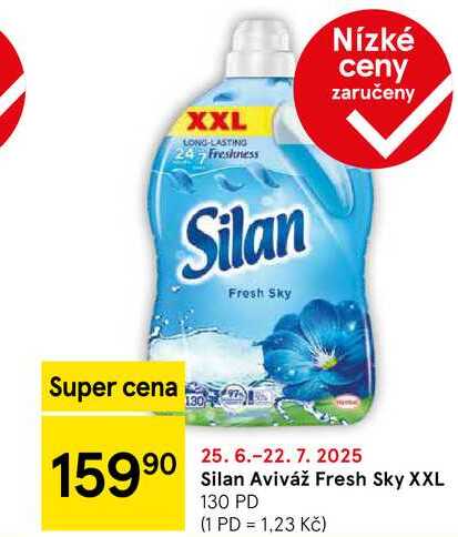 Silan Aviváž Fresh Sky XXL, 130 PD