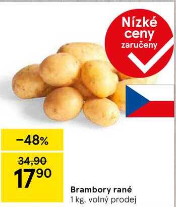  Brambory rané, 1 kg