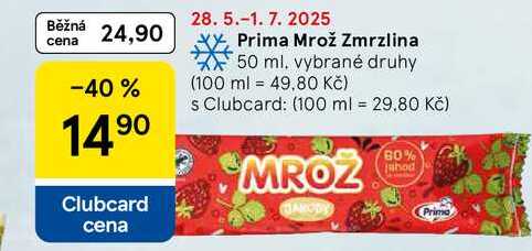 Prima Mrož Zmrzlina, 50 ml