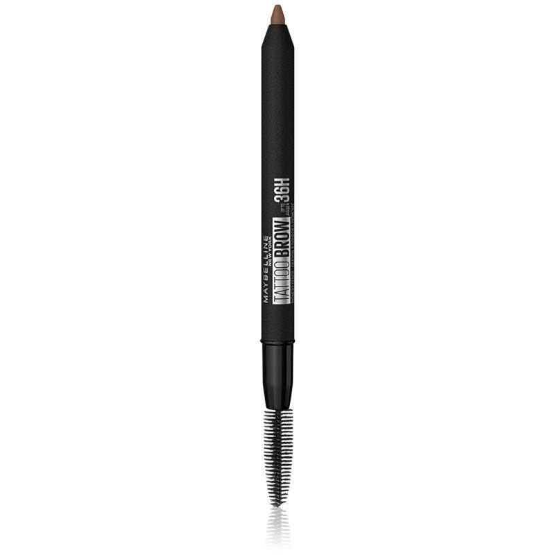 MAYBELLINE NEW YORK Tattoo Brow 36H mechanická tužka na obočí odstín 03 Soft Brown 1 ks