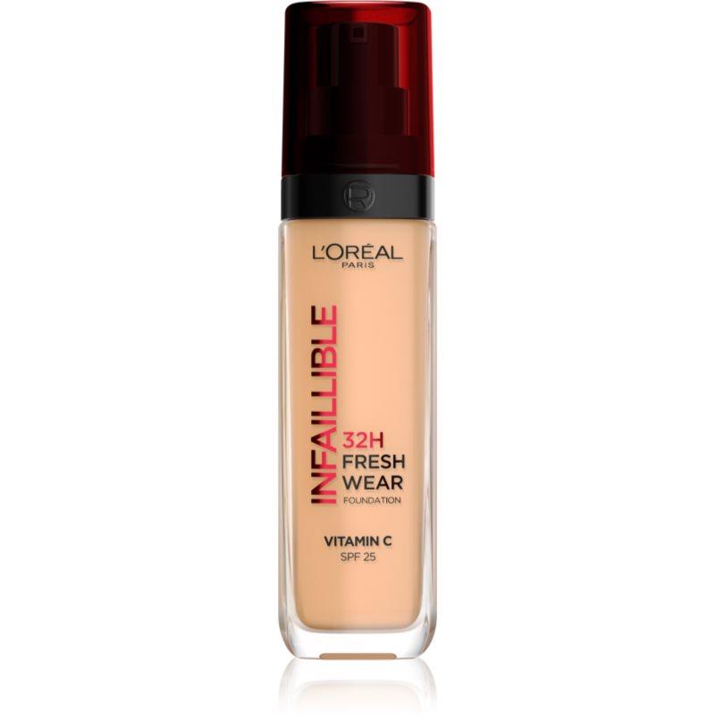 L’Oréal Paris Infaillible 32H Fresh Wear dlouhotrvající tekutý make-up odstín 200 WARM DORE 30 ml