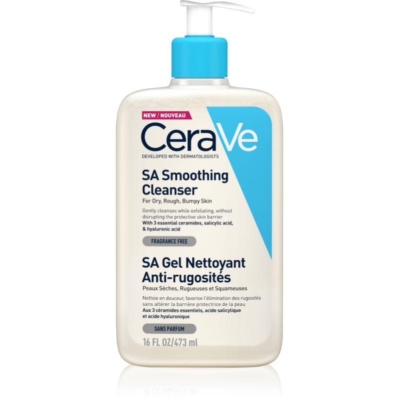 CeraVe Cleansers SA Smoothing Cleanser čisticí a zjemňující gel pro normální a suchou pokožku 473 ml