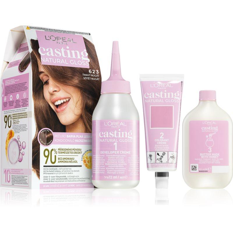 L’Oréal Paris Casting Creme Natural Gloss semipermanentní barva na vlasy odstín 623 Blonde Miel 1 ks