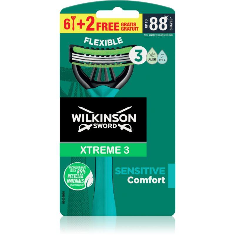 Wilkinson Sword Xtreme 3 Sensitive Comfort jednorázová holítka pro muže 8 ks