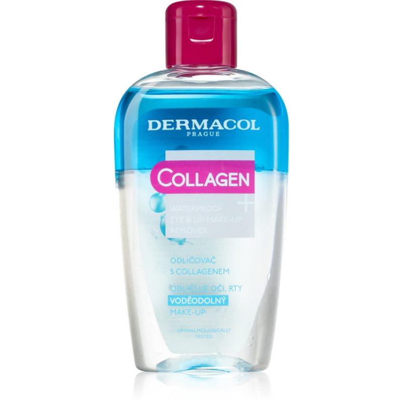 Dermacol Collagen + dvoufázový odličovač voděodolného make-upu na oči a rty 150 ml