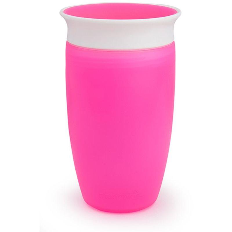 Munchkin Miracle 360° Cup hrnek Pink 12 m+ 296 ml