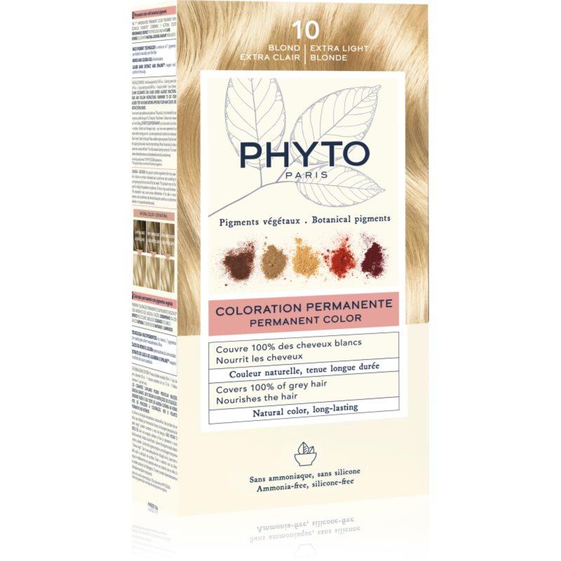 Phyto Color barva na vlasy bez amoniaku odstín 10 Extra Light Blonde 1 ks