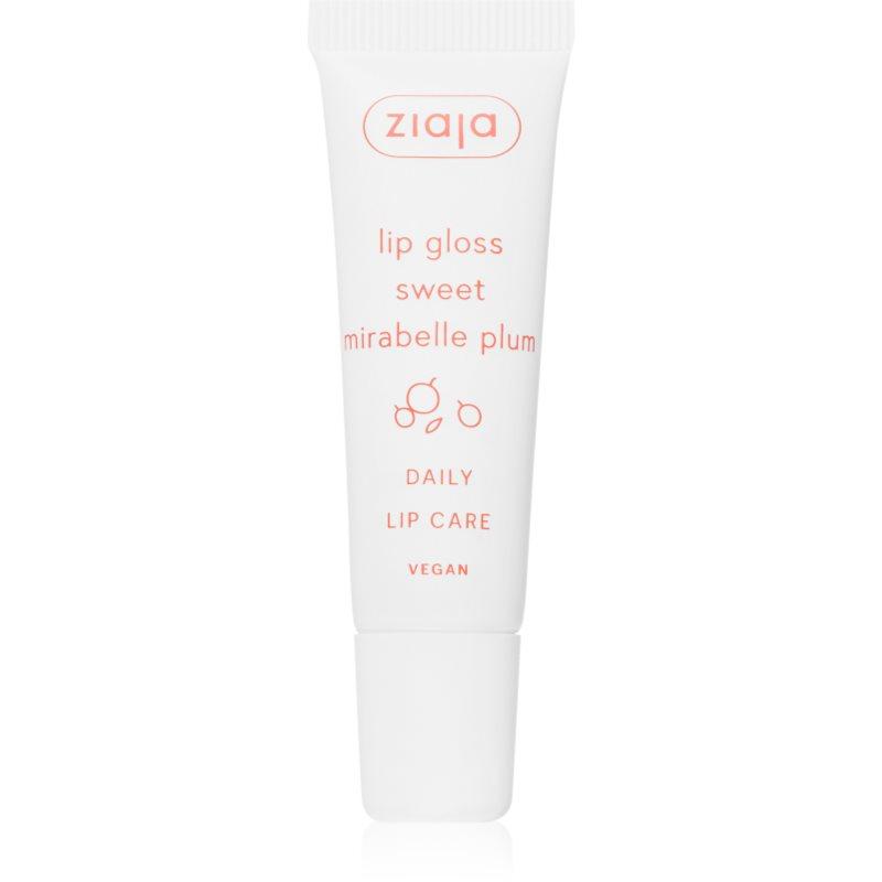 Ziaja Sweet Mirabelle Plum pečující lesk na rty 12 ml