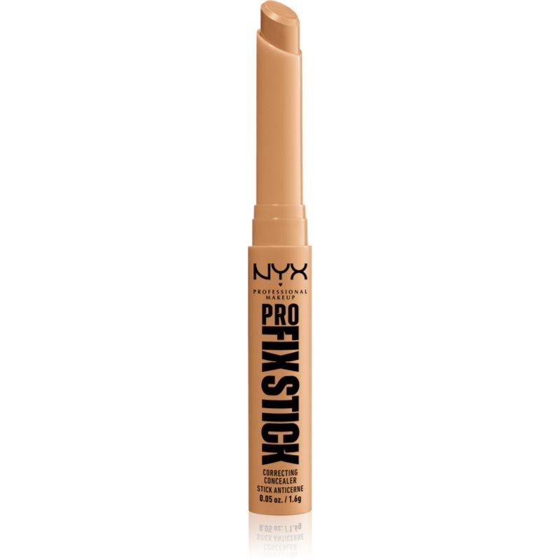 NYX Professional Makeup Pro Fix Stick korektor pro sjednocení barevného tónu pleti odstín 10 Golden 1.6 g