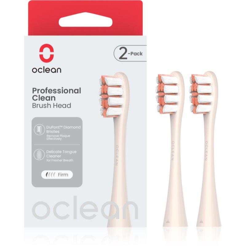 Oclean Professional Clean P1C8 náhradní hlavice gold 2 ks