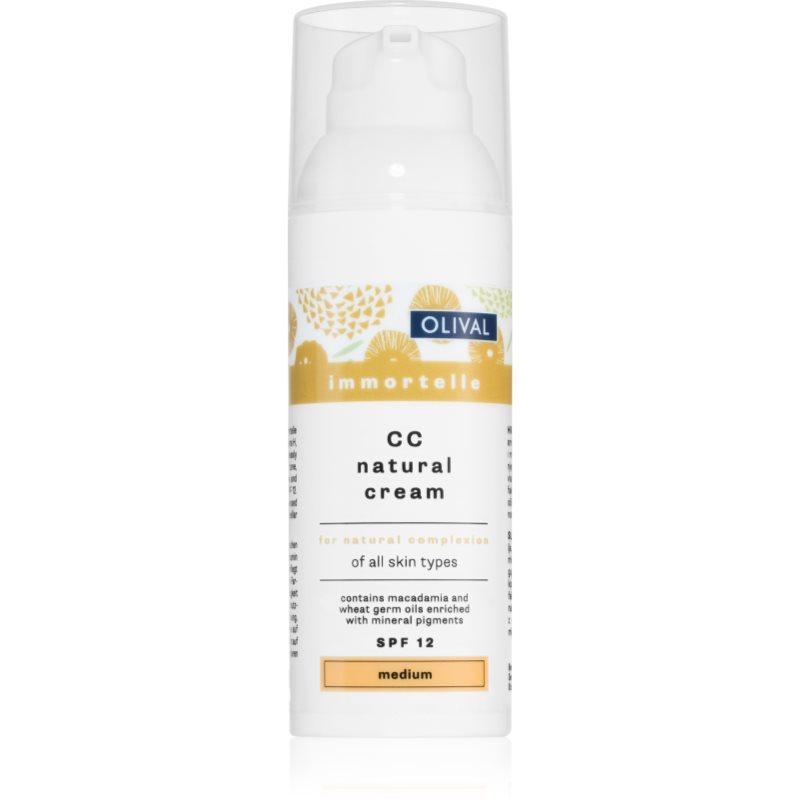 Olival Immortelle Natural hydratační CC krém SPF 12 odstín Medium 50 ml