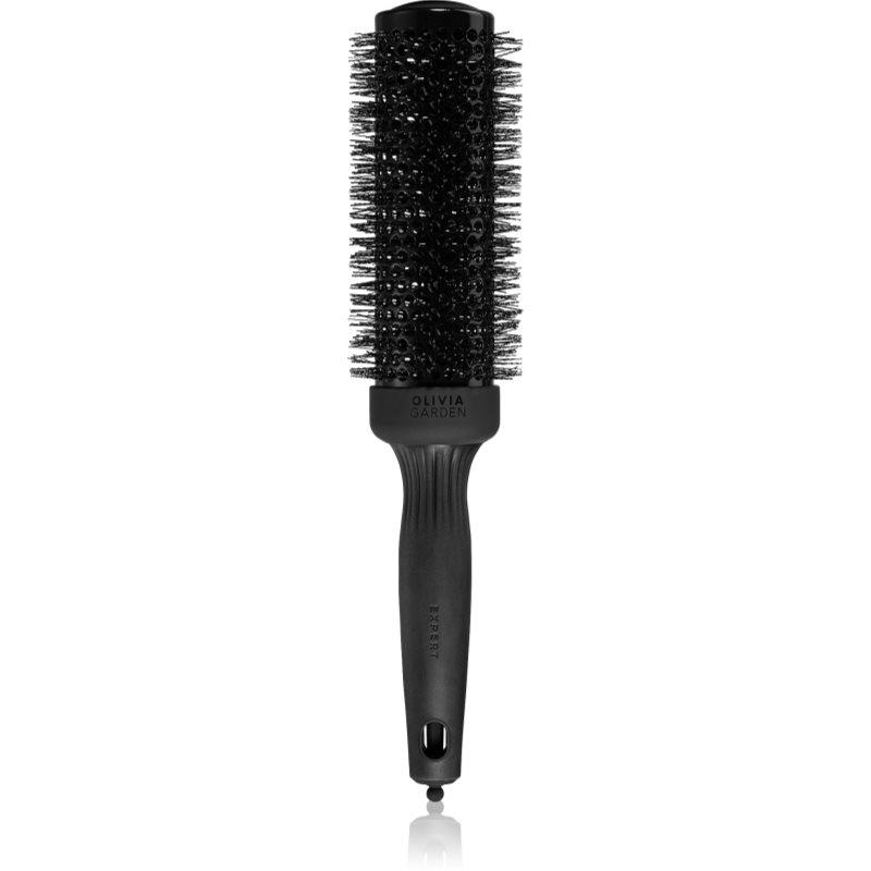 Olivia Garden Black Label Speed Wavy Bristles kulatý kartáč na vlasy pro rychlejší foukanou ø 45 mm 1 ks