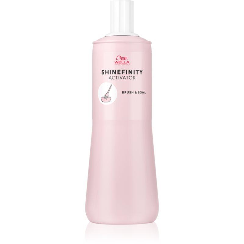 Wella Professionals Shinefinity Activator vyvíječ barvy pro blond vlasy 1000 ml