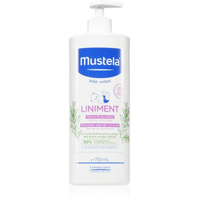 Mustela Bébé Liniment čisticí mléko pro děti od narození 750 ml