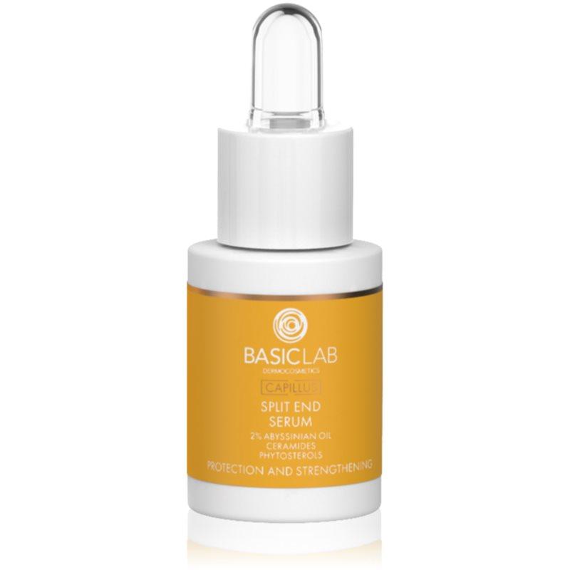 BasicLab Dermocosmetics Capillus olejové sérum na roztřepené konečky vlasů 15 ml