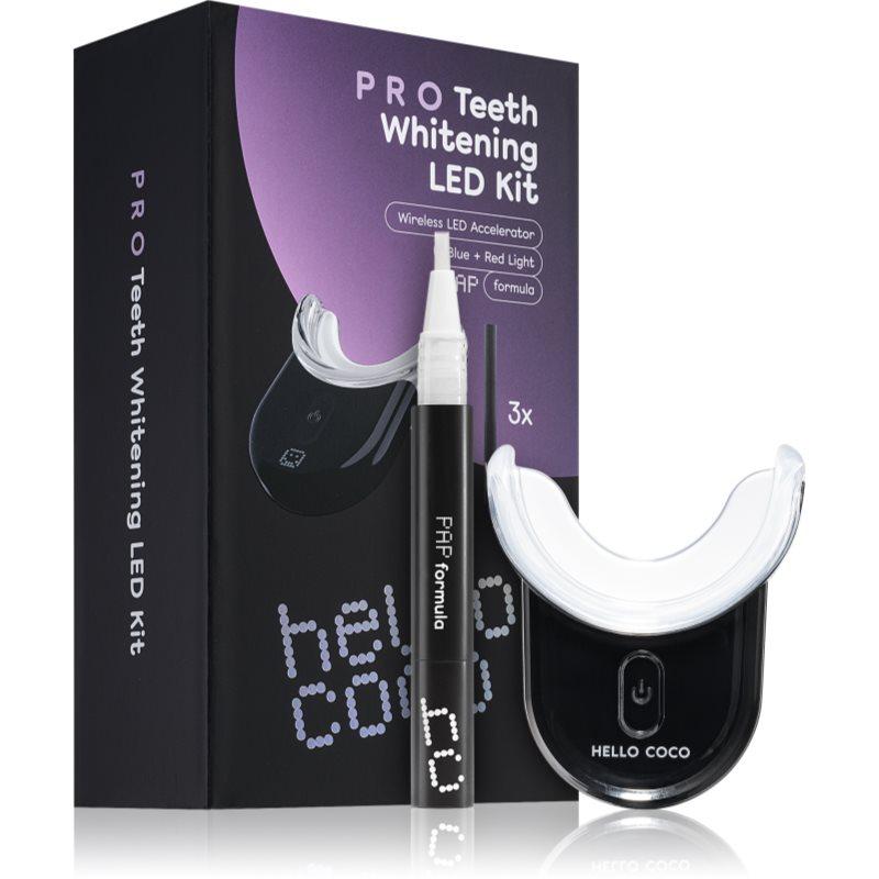 hello coco PAP Pro Whitening Led Kit bělicí sada