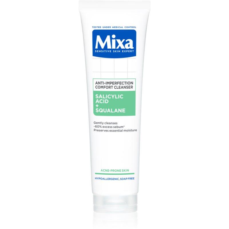 Mixa Anti-Imperfection Comfort Cleanser čisticí pleťový gel proti nedokonalostem aknózní pleti 150 ml