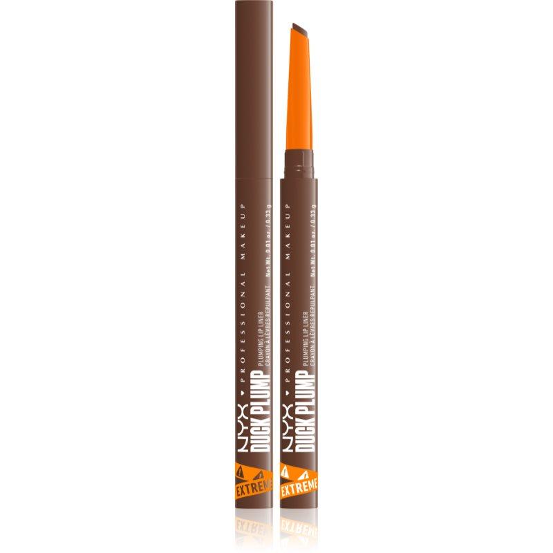 NYX Professional Makeup Duck Plump Liner tužka na rty se zvětšujícím efektem odstín Syringe Sienna 0.33 g