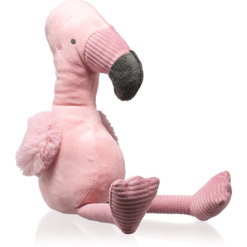 Saro Baby Jungle Party Longlegs plyšová hračka Flamingo 1 ks