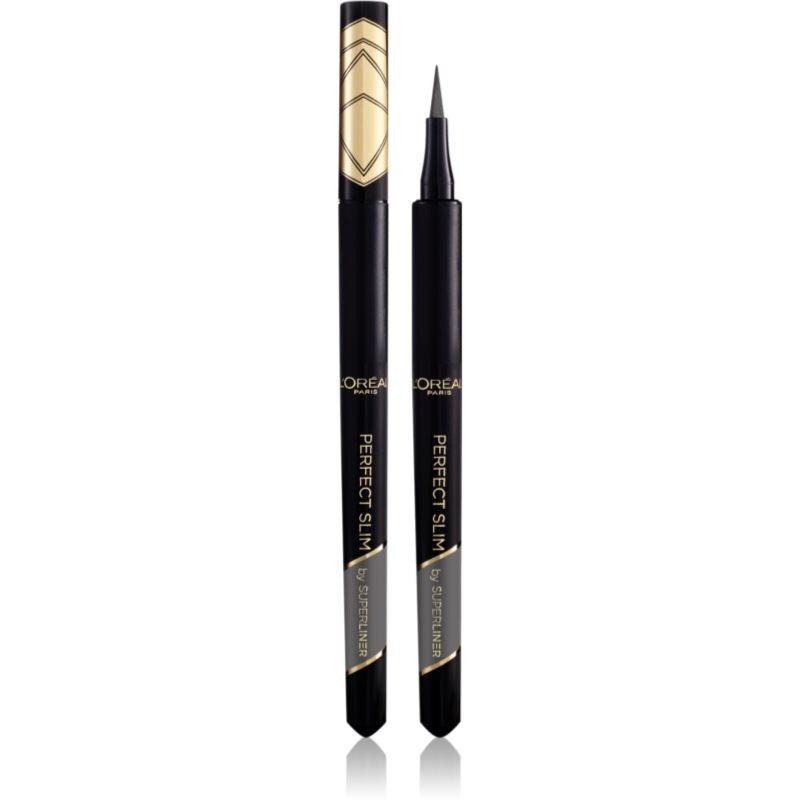 L’Oréal Paris Superliner Perfect Slim oční linky ve fixu odstín 02 Gray 1 g