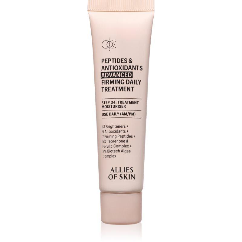 Allies of Skin Peptides & Antioxidants Advanced intenzivně zpevňující denní a noční krém pro hydrataci a vypnutí pokožky 12 ml