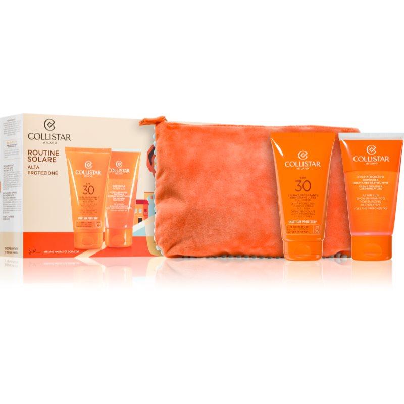 Collistar Ultra protection tanning cream spf 30 set dárková sada na opalování SPF 30 2x150 ml