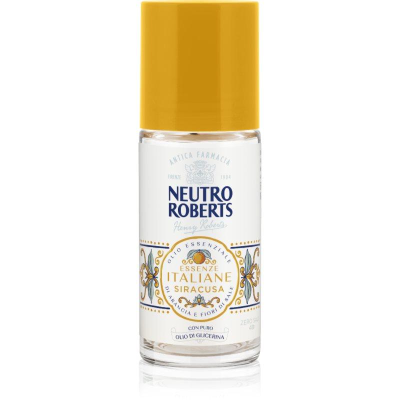 Neutro Roberts Italiane Siracusa deodorant roll-on s 48hodinovým účinkem 50 ml