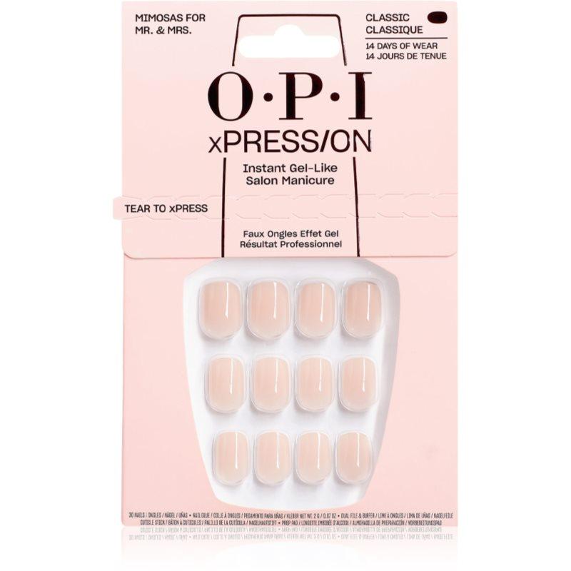 OPI Make ‘Em Jelly! Nail Lacquer umělé nehty Nails Mimosa for MR.&MRS. 30 ks