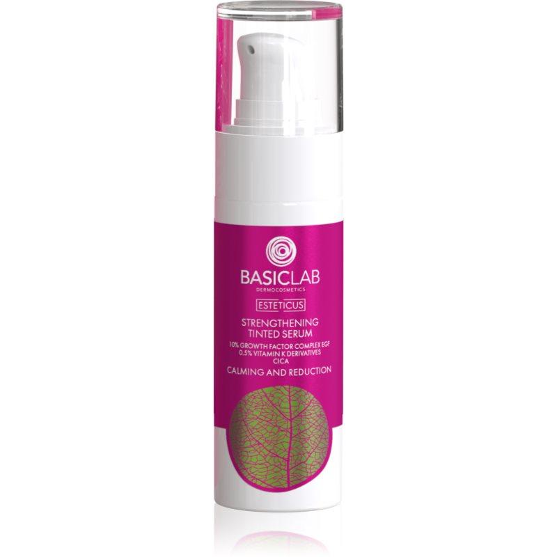 BasicLab Dermocosmetics Esteticus tónující sérum proti začervenání pleti 10% Growth Factor Complex EGF 30 ml
