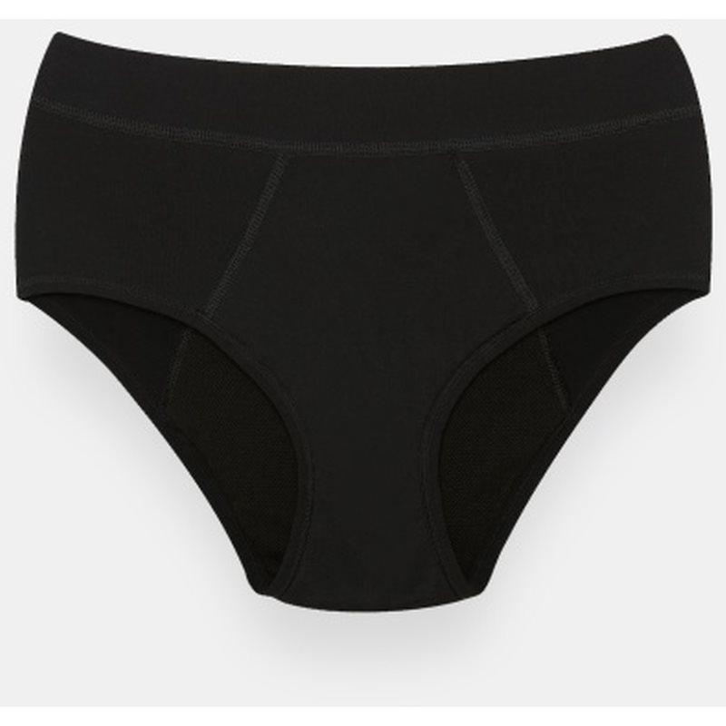 Snuggs Incontinence Recycled Nylon Super Heavy Black pratelné inkontinenční kalhotky velikost M 1 ks